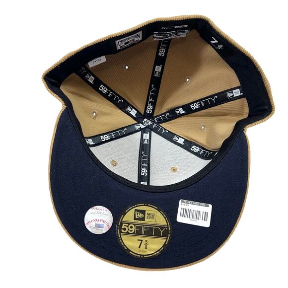 St. Louis Cardinals Corduroy New Era Cooperstown MLB Fitted Hat 7 5/8 New - Picture 4 of 6